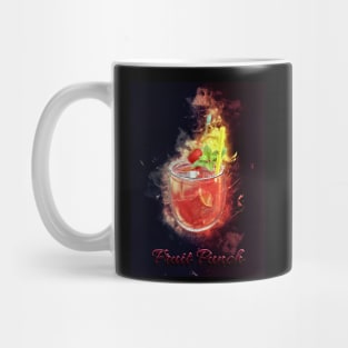 Fruit Punch Cocktail Drink Happy Hour Party Mug